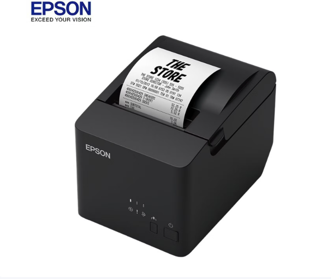 爱普生（EPSON）TM-T81III 热敏打印机票据小票打印机 80mm小票机（USB口+ RS-232串口）